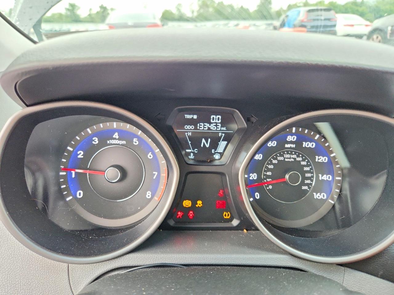 2013 Hyundai Elantra Gls Black vin: 5NPDH4AE1DH407328