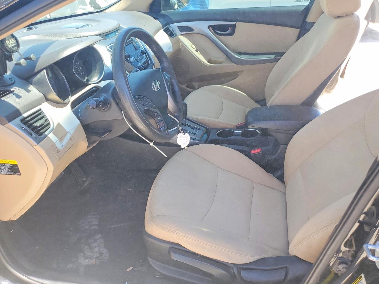 2013 Hyundai Elantra Gls Black vin: 5NPDH4AE1DH414599