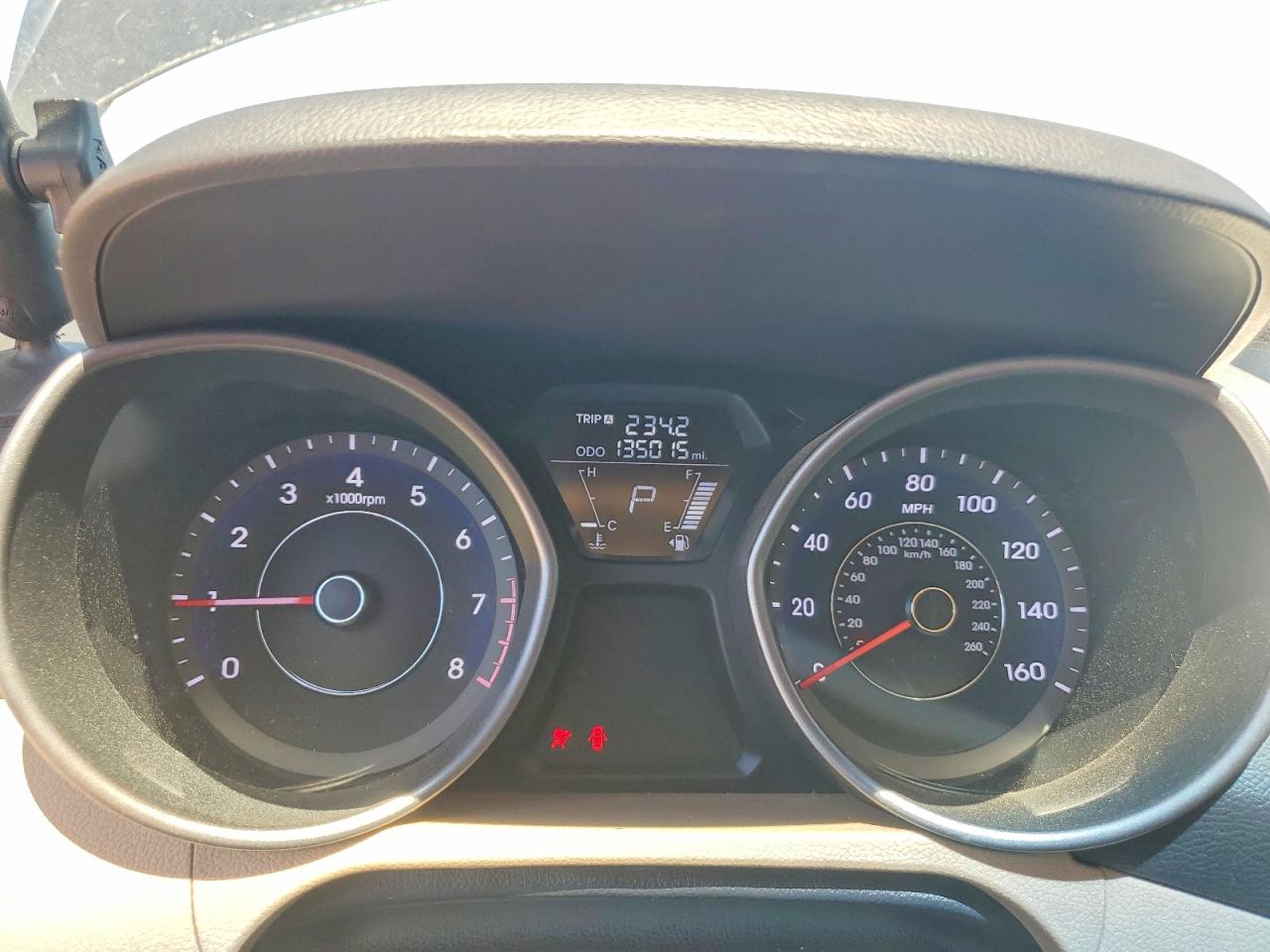 2013 Hyundai Elantra Gls Black vin: 5NPDH4AE1DH414599