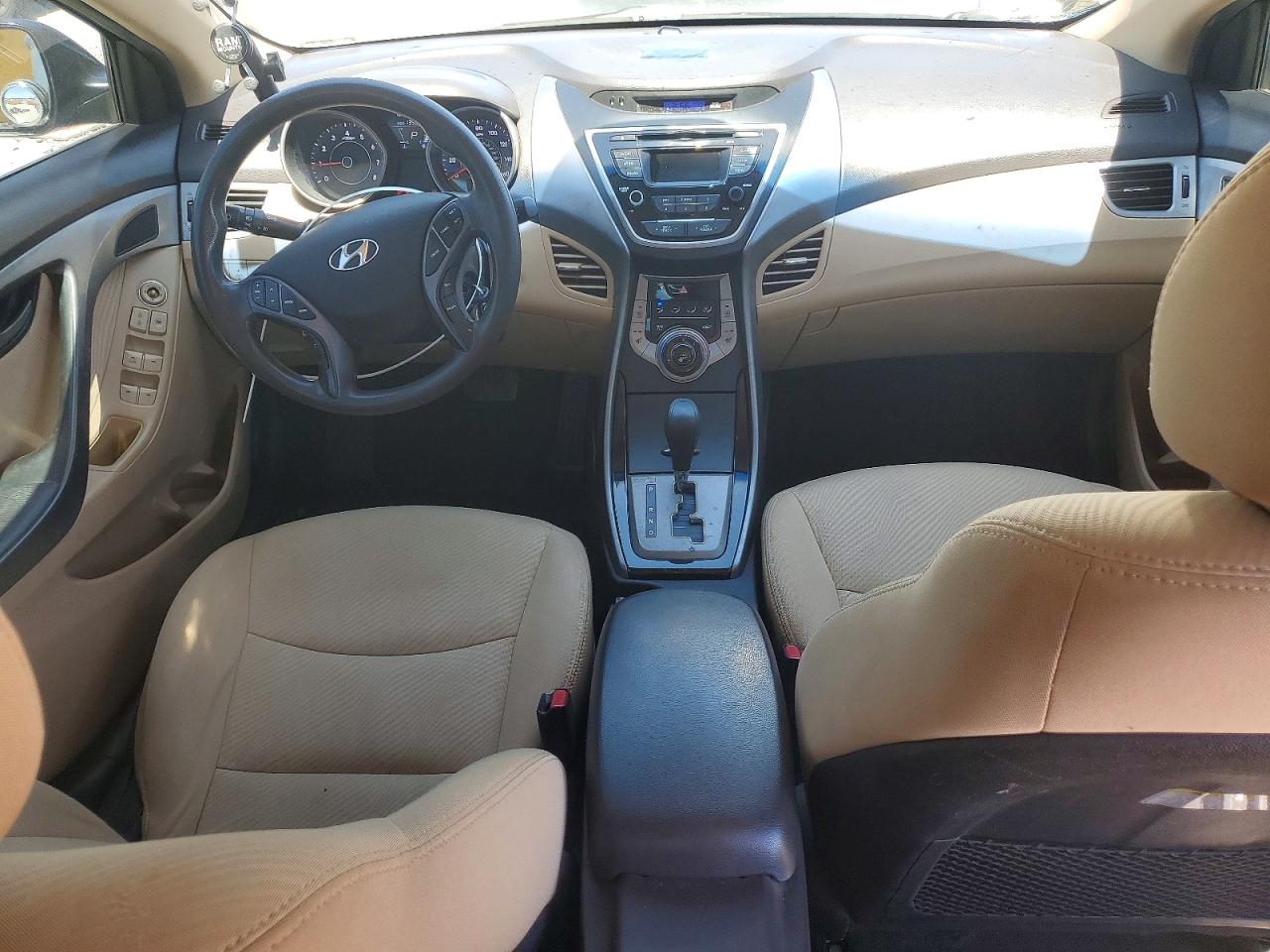 2013 Hyundai Elantra Gls Black vin: 5NPDH4AE1DH414599