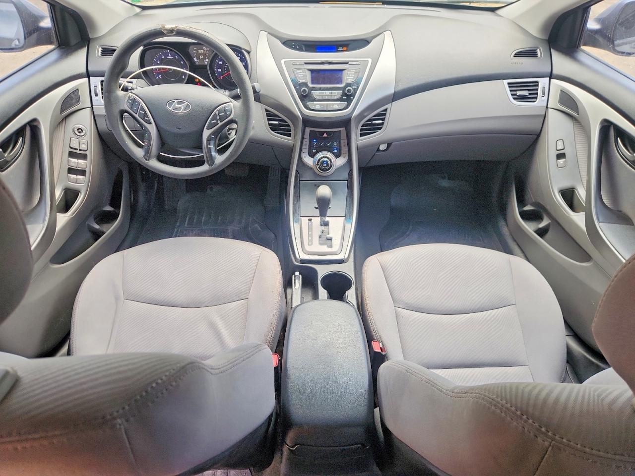 2013 Hyundai Elantra Gls Gray vin: 5NPDH4AE1DH425554
