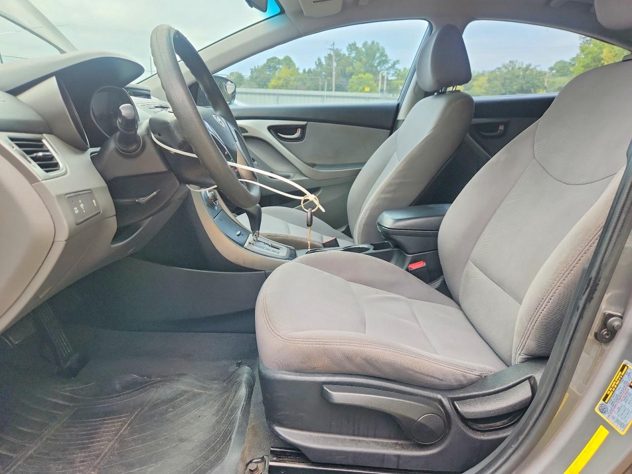 2013 Hyundai Elantra Gls Gray vin: 5NPDH4AE1DH425554