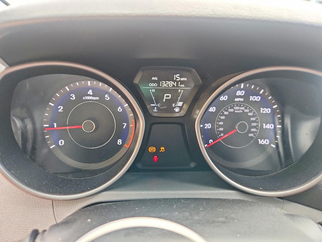 2013 Hyundai Elantra Gls Gray vin: 5NPDH4AE1DH425554