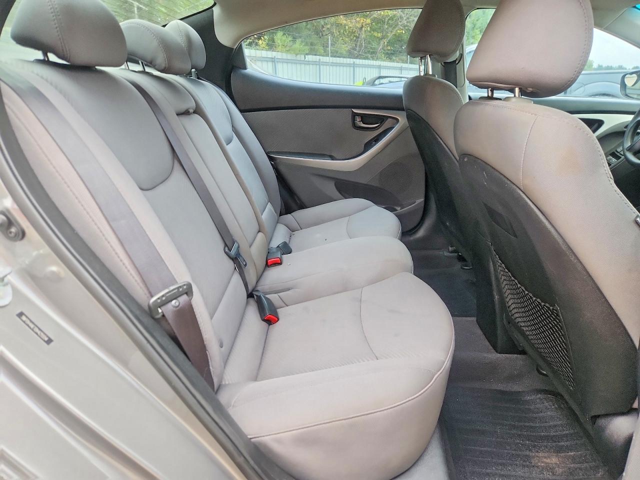2013 Hyundai Elantra Gls Gray vin: 5NPDH4AE1DH425554