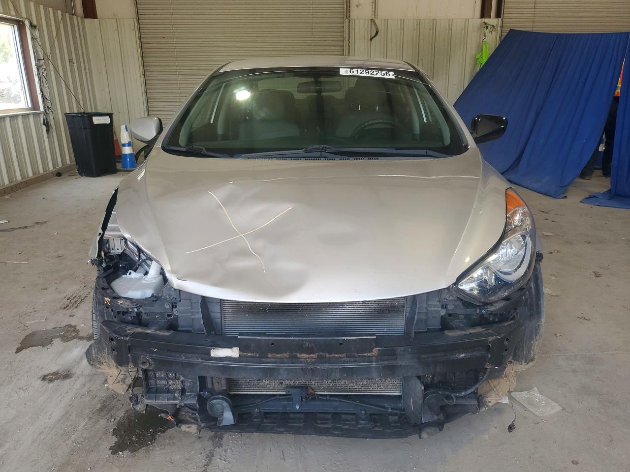 2013 Hyundai Elantra Gls Silver vin: 5NPDH4AE1DH426011