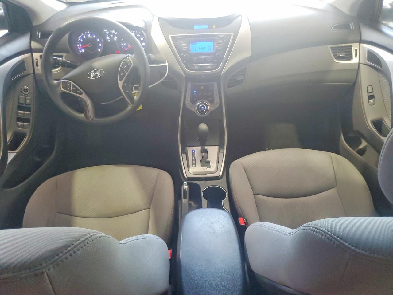 2013 Hyundai Elantra Gls Silver vin: 5NPDH4AE1DH426011