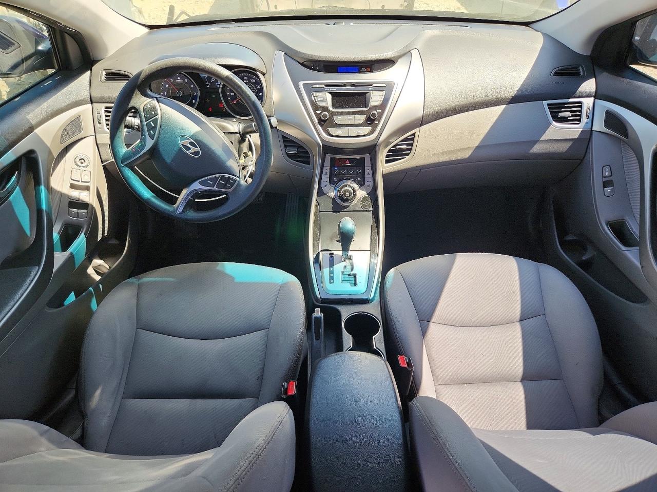 2013 Hyundai Elantra Gls Blue vin: 5NPDH4AE1DH440054