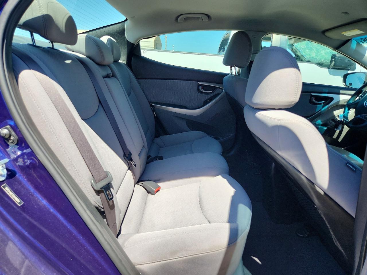 2013 Hyundai Elantra Gls Blue vin: 5NPDH4AE1DH440054