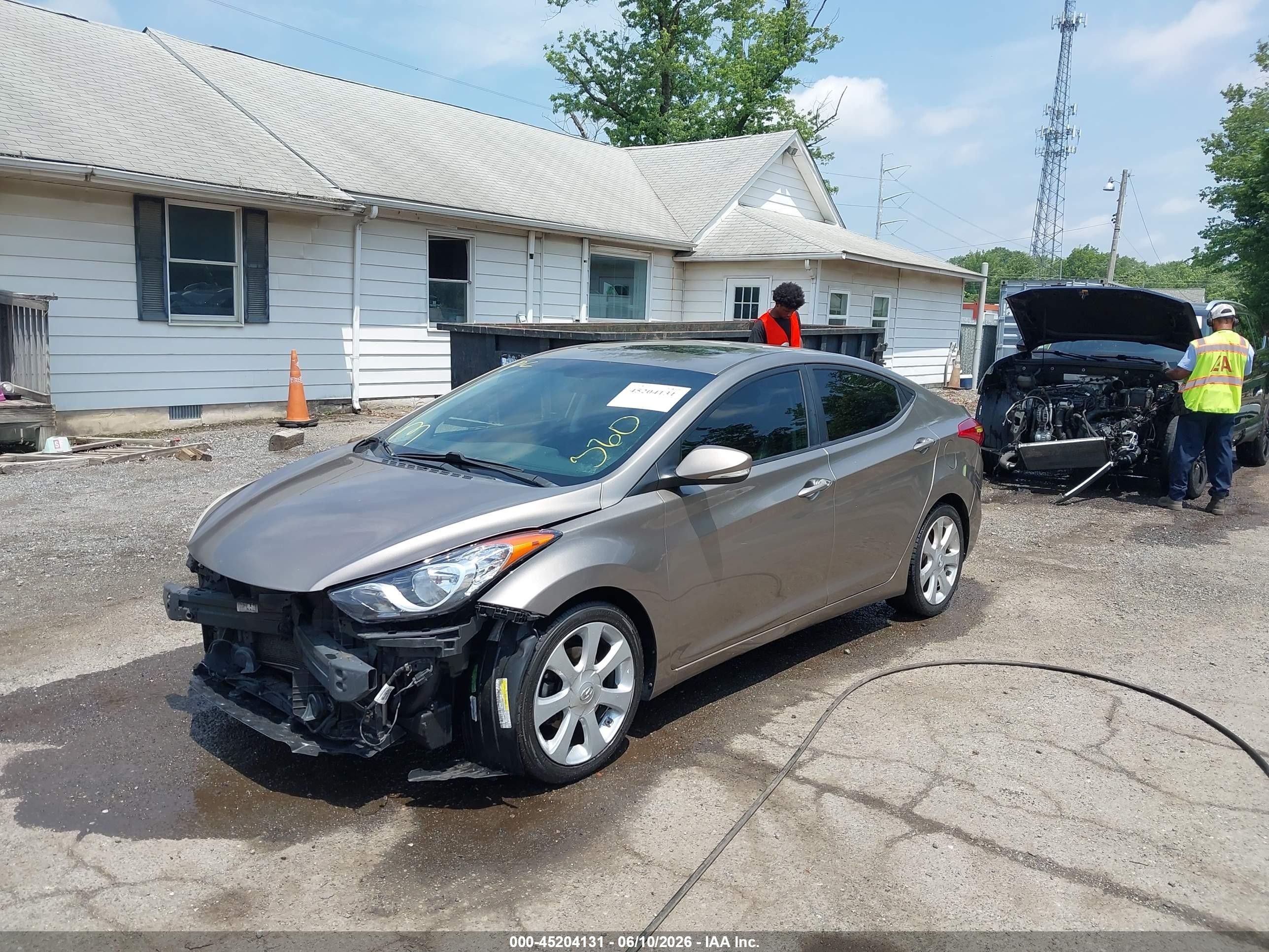 2013 Hyundai Elantra Limited Gold vin: 5NPDH4AE1DH443312