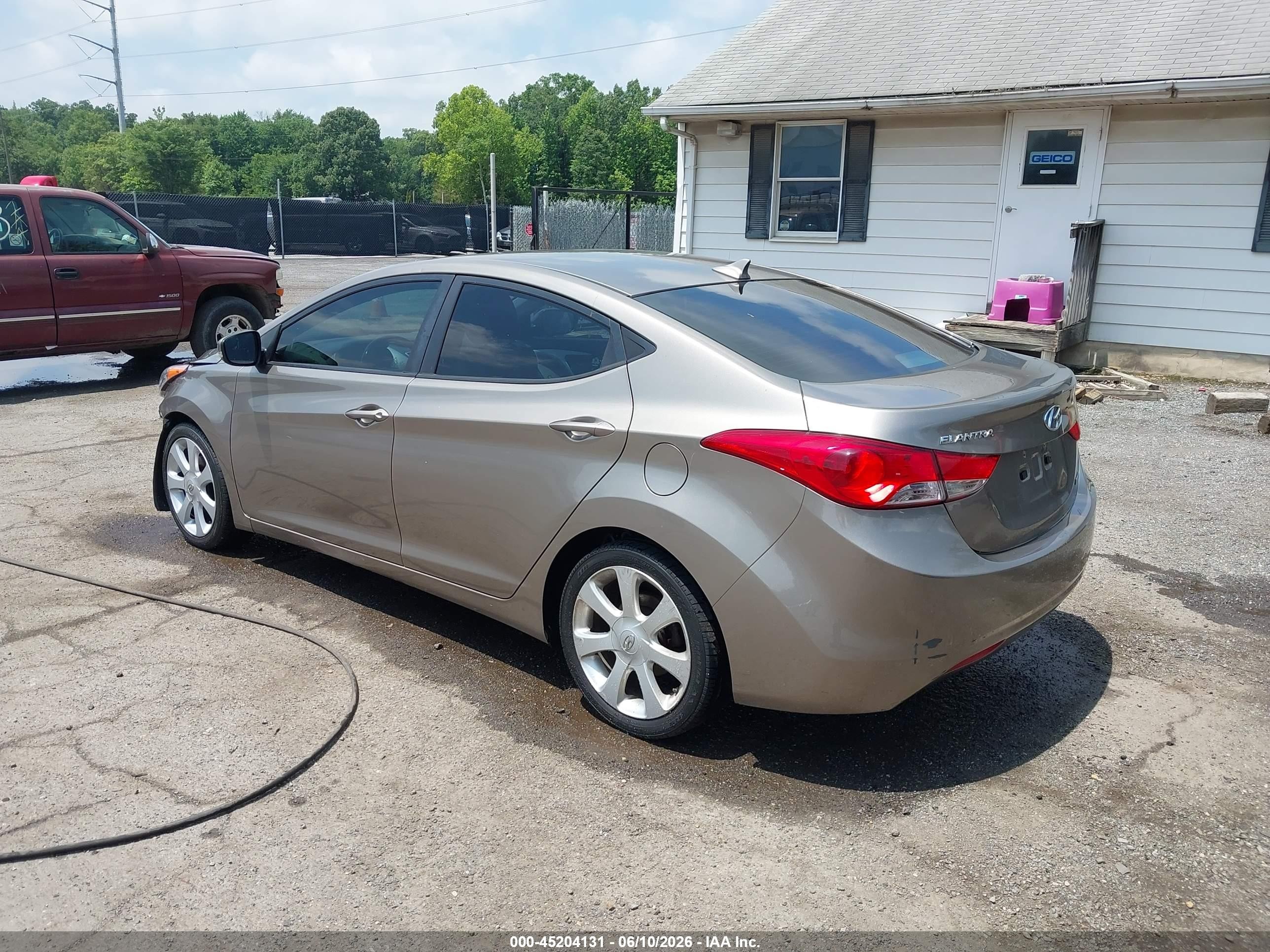 2013 Hyundai Elantra Limited Gold vin: 5NPDH4AE1DH443312