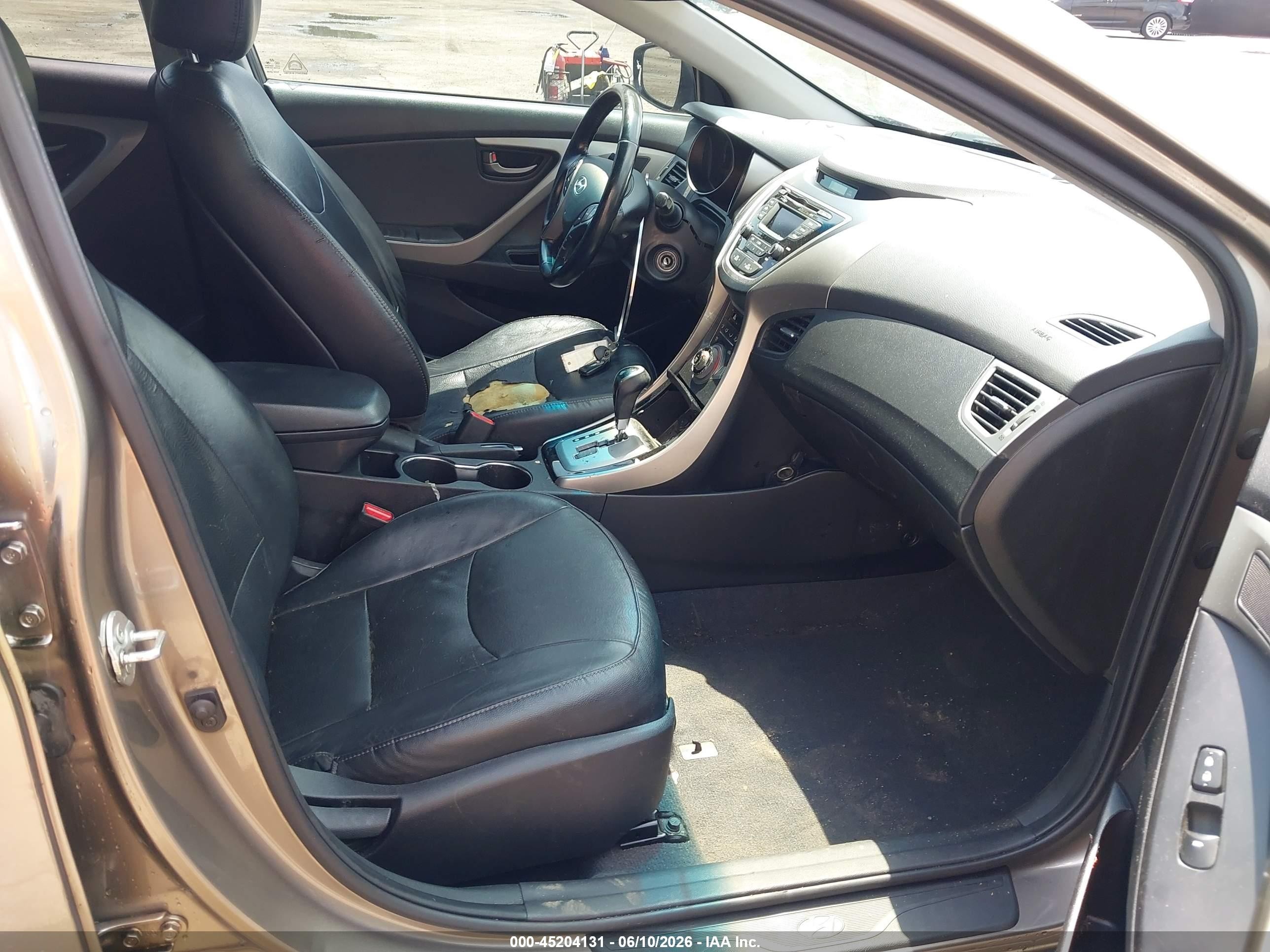 2013 Hyundai Elantra Limited Gold vin: 5NPDH4AE1DH443312