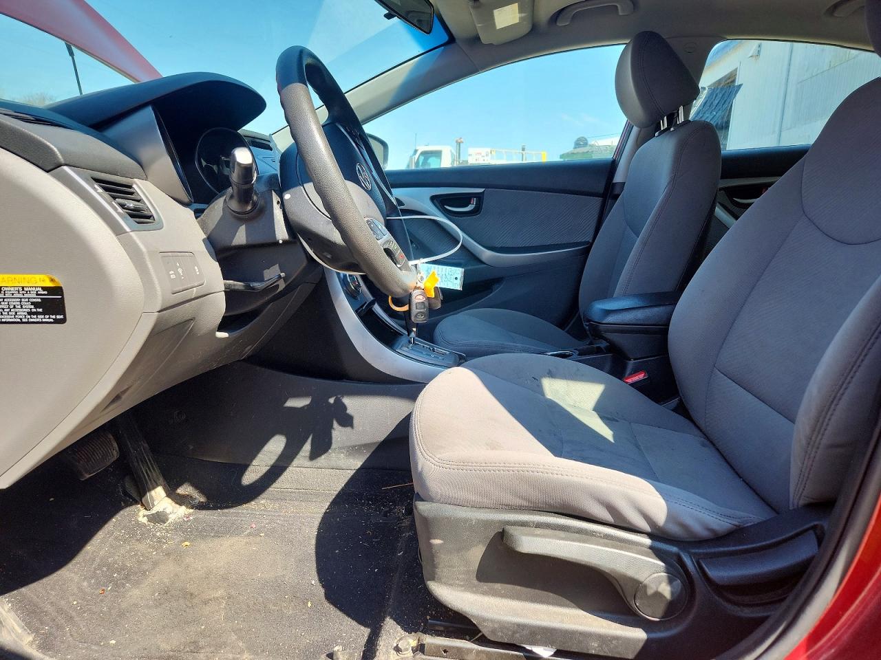2013 Hyundai Elantra Gls Red vin: 5NPDH4AE1DH443780