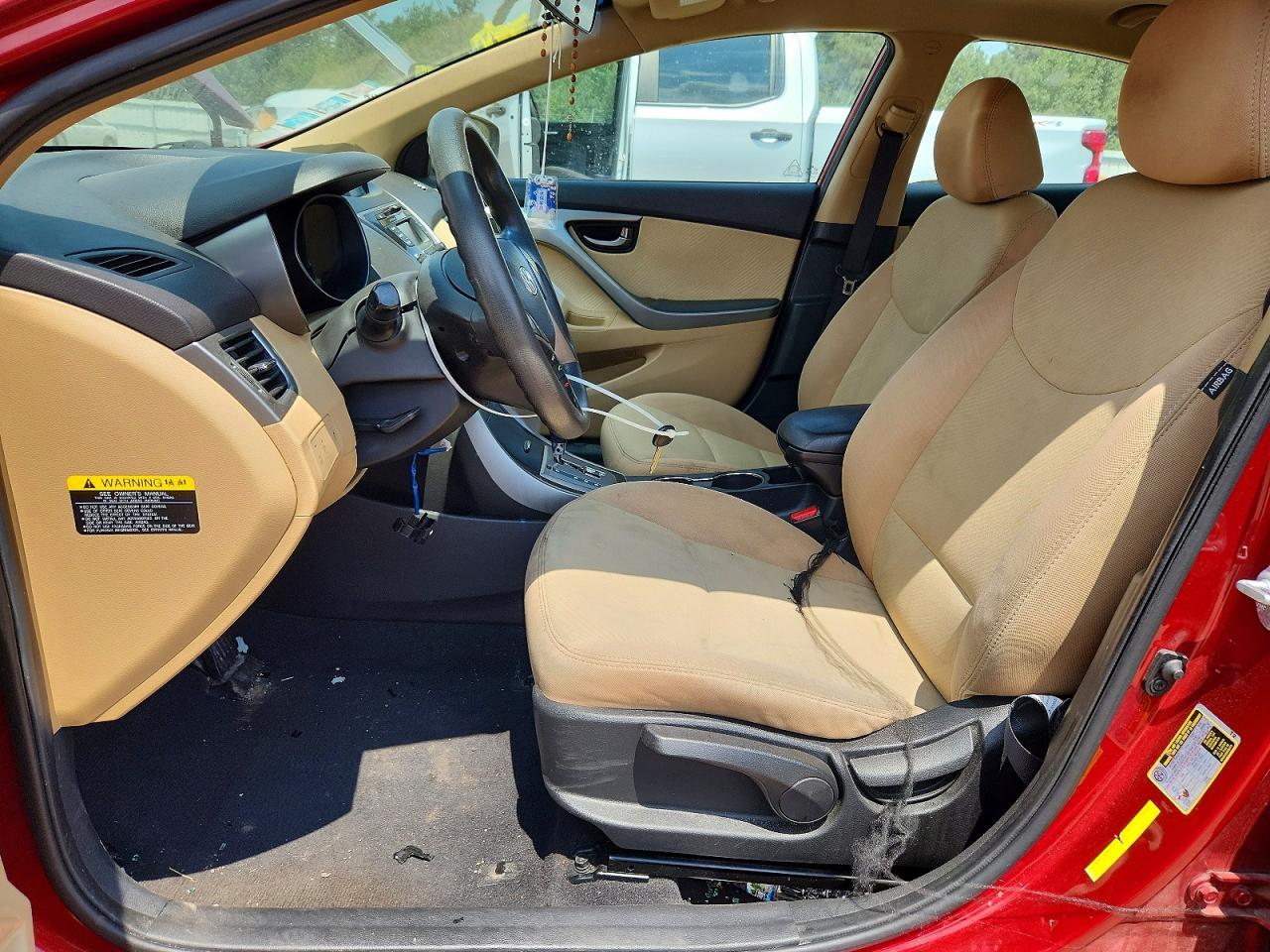 2013 Hyundai Elantra Gls Maroon vin: 5NPDH4AE1DH448316