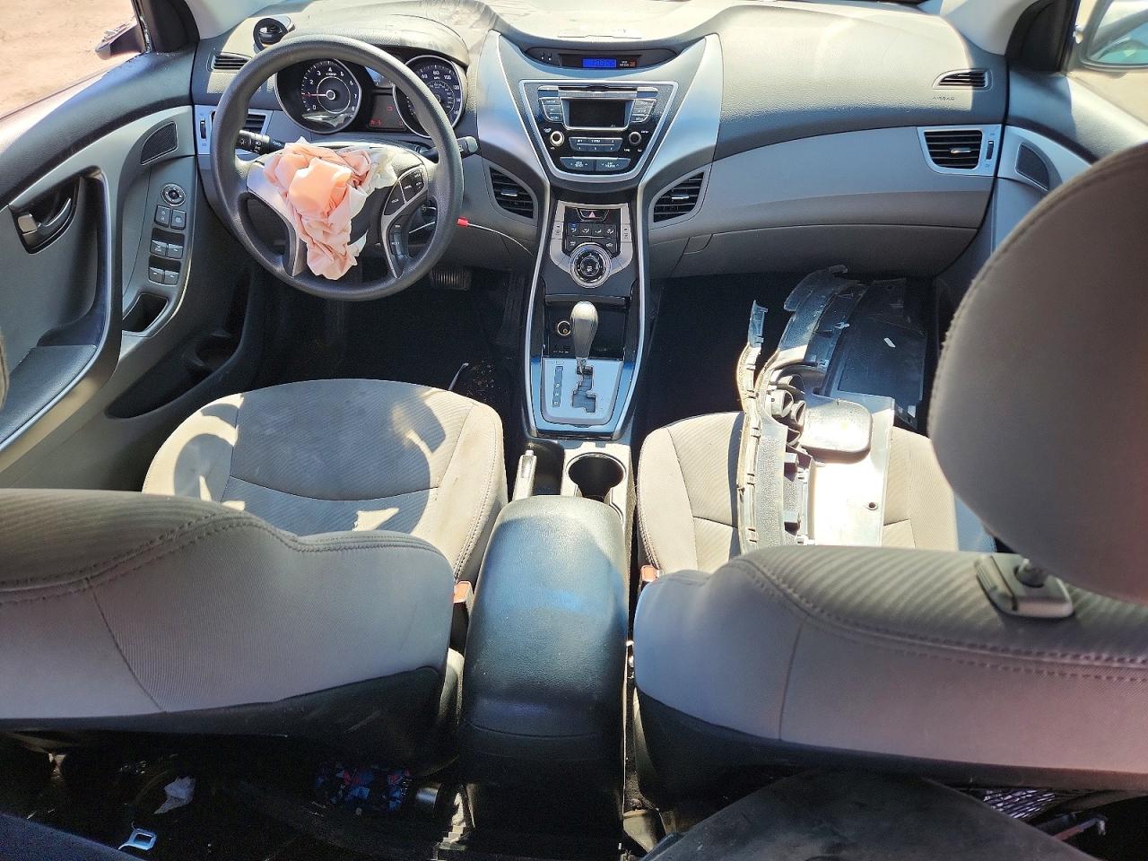 2013 Hyundai Elantra Gls Silver vin: 5NPDH4AE1DH448896