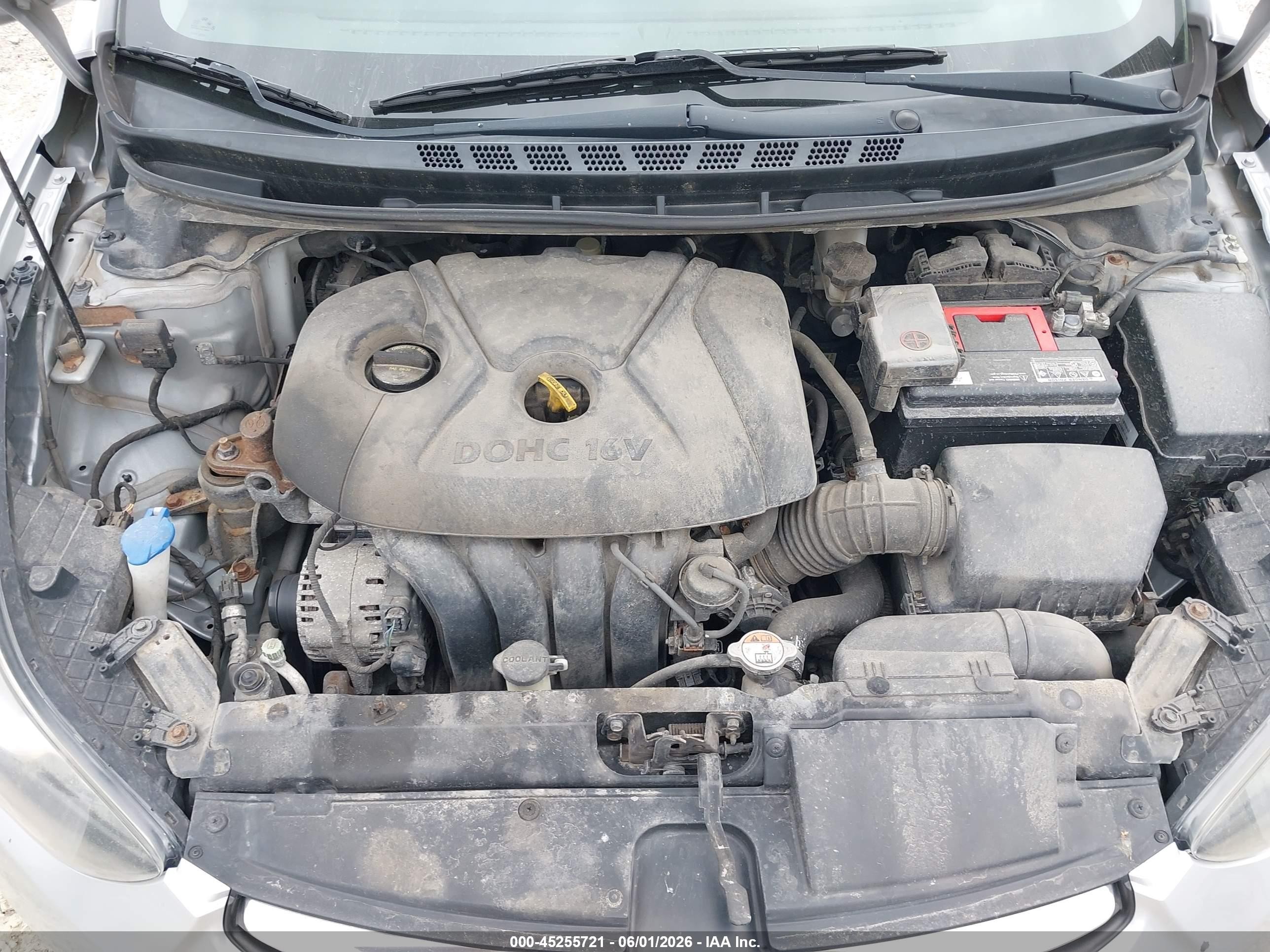 2013 Hyundai Elantra Gls Silver vin: 5NPDH4AE1DH449496
