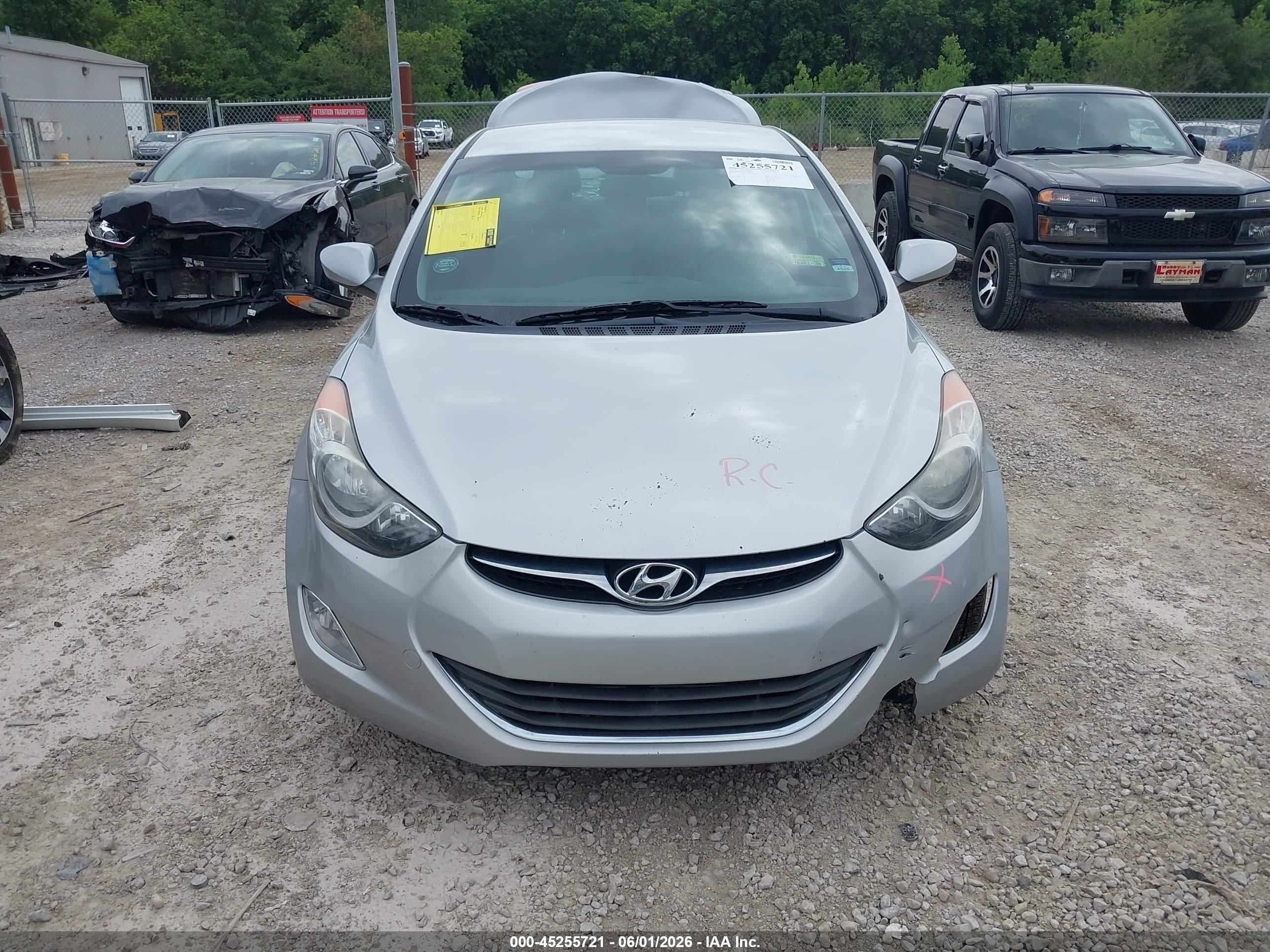 2013 Hyundai Elantra Gls Silver vin: 5NPDH4AE1DH449496