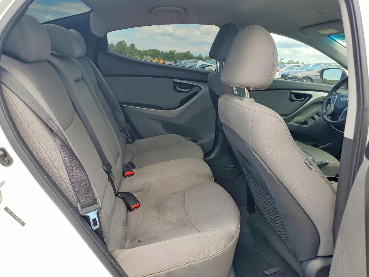 2013 Hyundai Elantra Gls Белый vin: 5NPDH4AE1DH452205