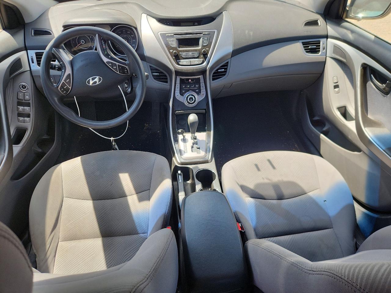 2013 Hyundai Elantra Gls Серый vin: 5NPDH4AE1DH453242