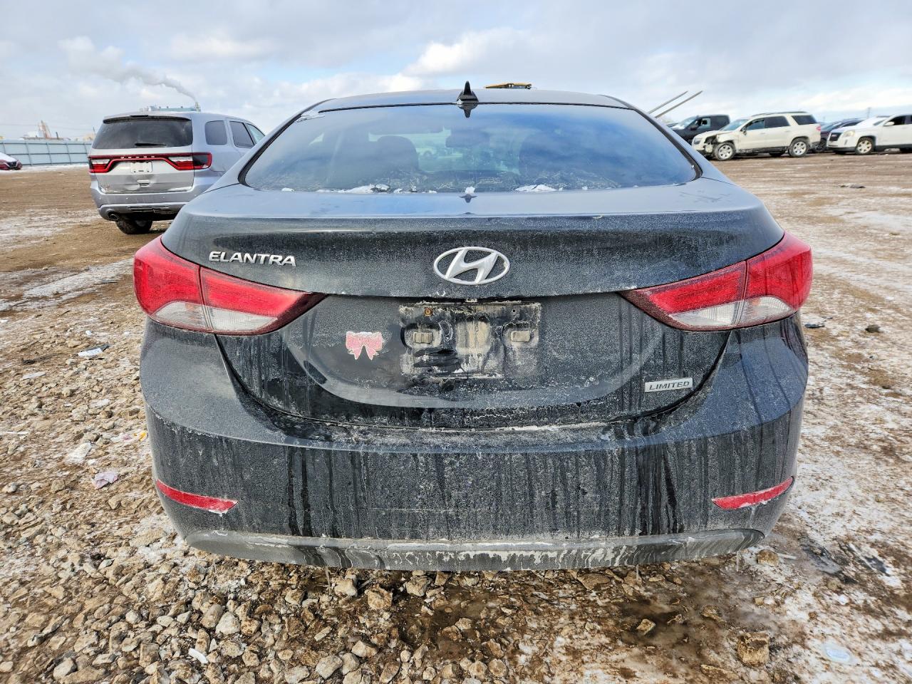 2014 Hyundai Elantra Se Black vin: 5NPDH4AE1EH453100
