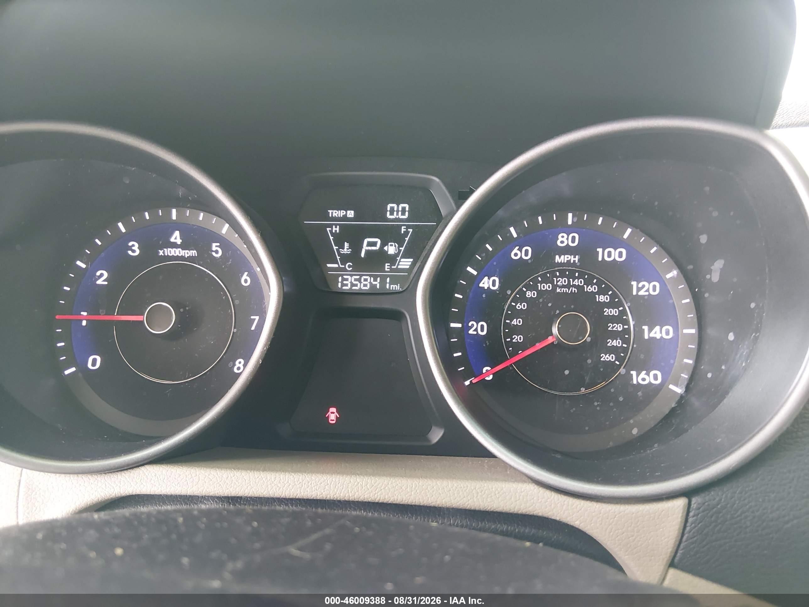 2014 Hyundai Elantra Se Белый vin: 5NPDH4AE1EH461312
