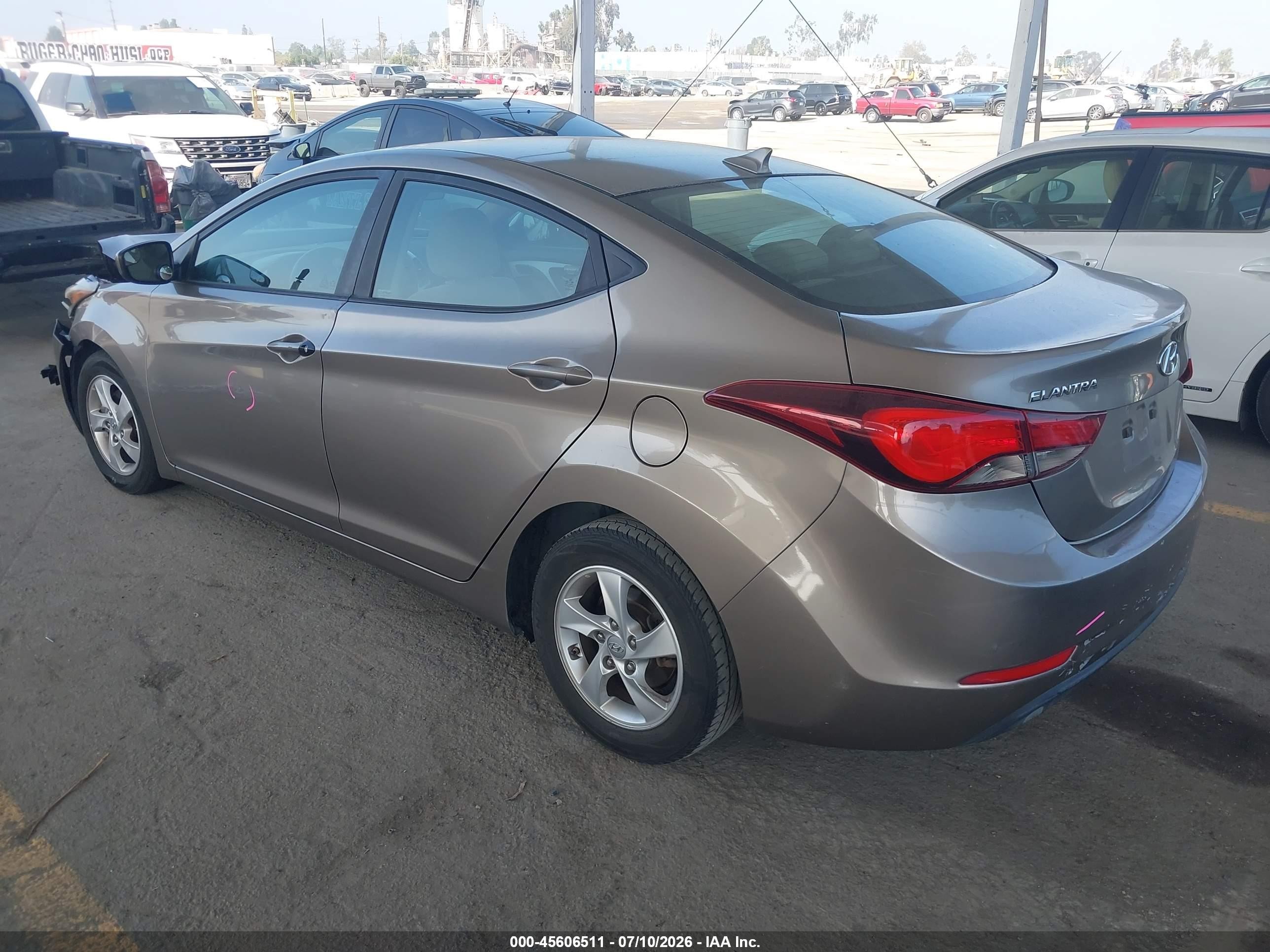 2014 Hyundai Elantra Se Gold vin: 5NPDH4AE1EH461956