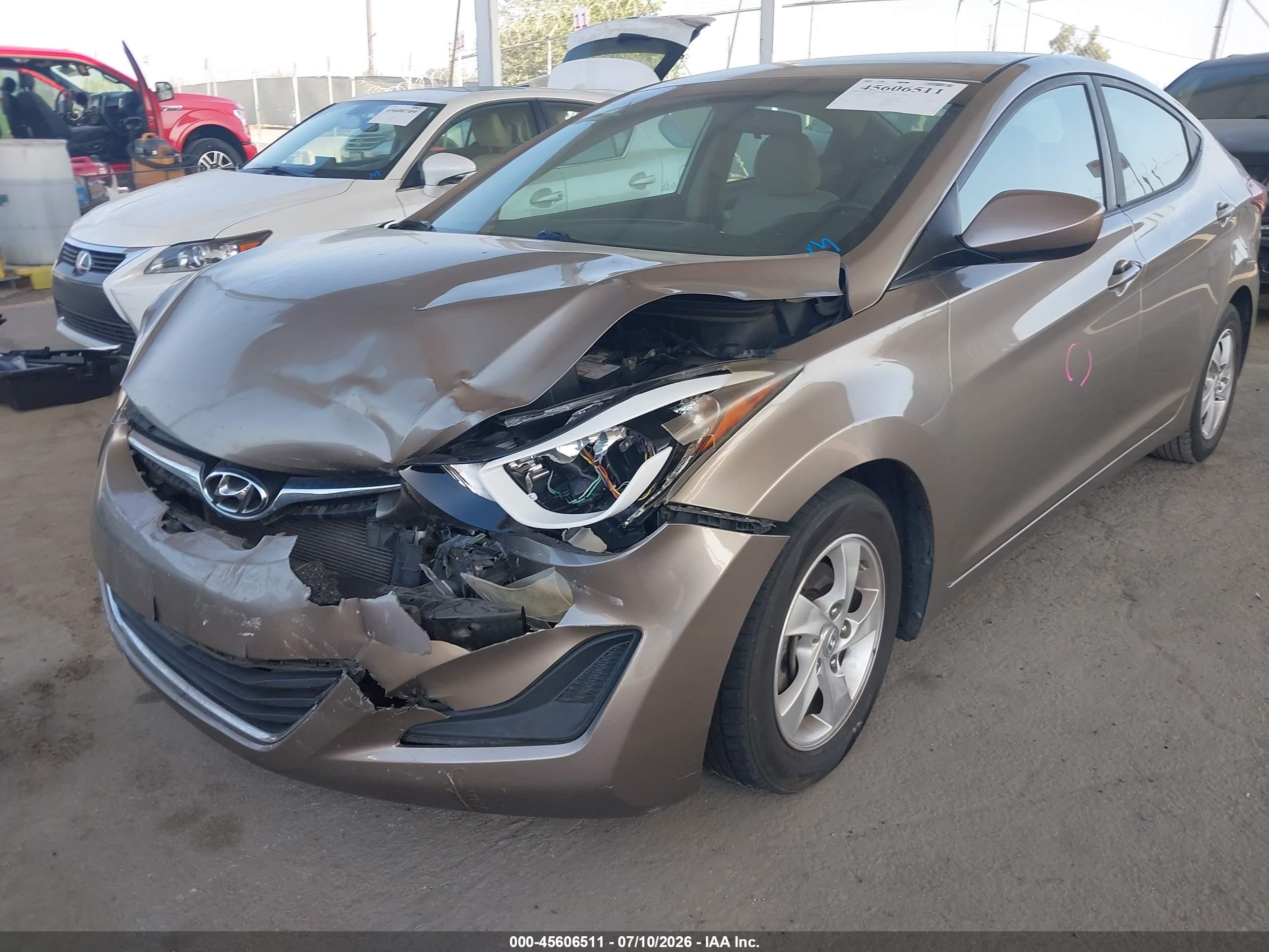2014 Hyundai Elantra Se Gold vin: 5NPDH4AE1EH461956