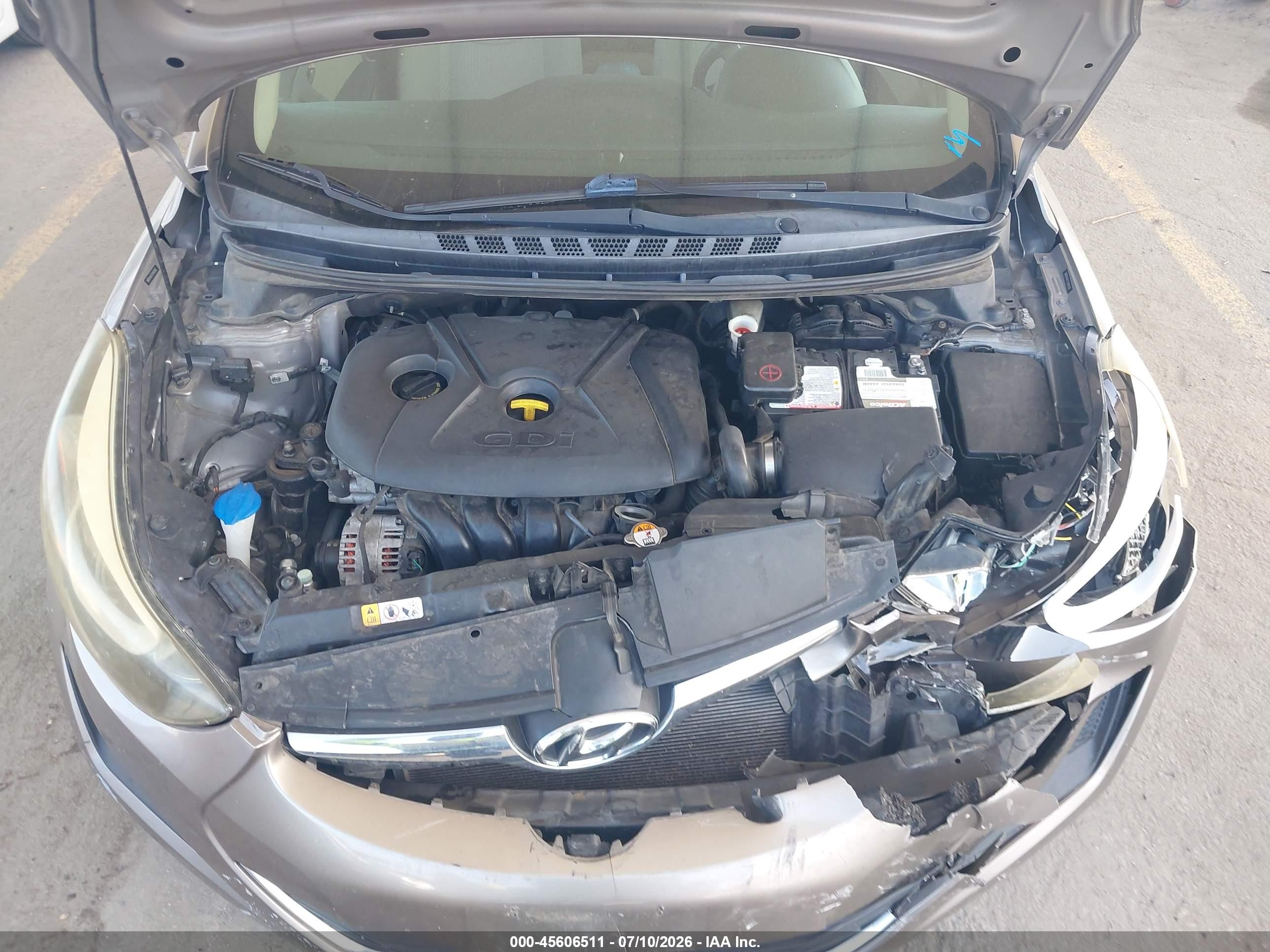 2014 Hyundai Elantra Se Gold vin: 5NPDH4AE1EH461956