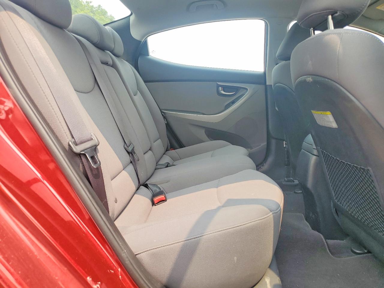 2014 Hyundai Elantra Red vin: 5NPDH4AE1EH465263