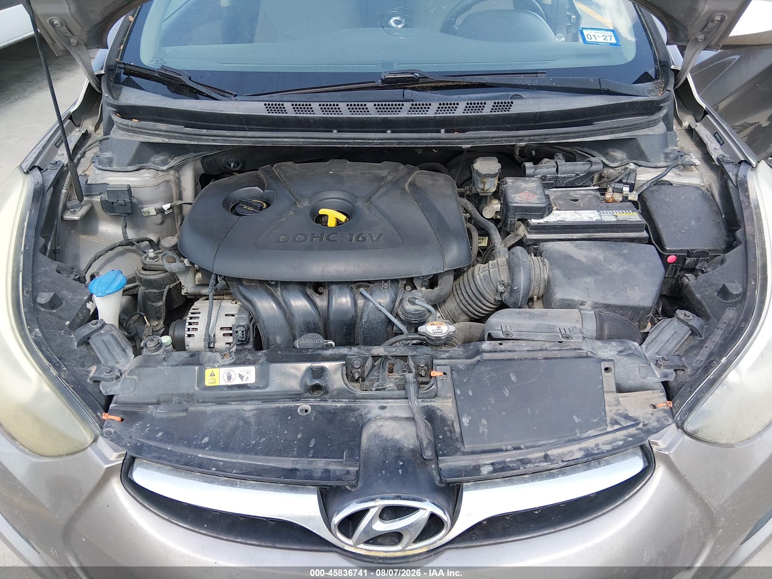 2014 Hyundai Elantra Se Gold vin: 5NPDH4AE1EH477168