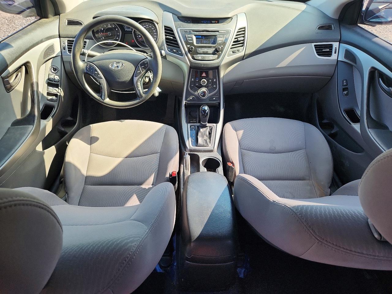 2014 Hyundai Elantra Se Black vin: 5NPDH4AE1EH492785