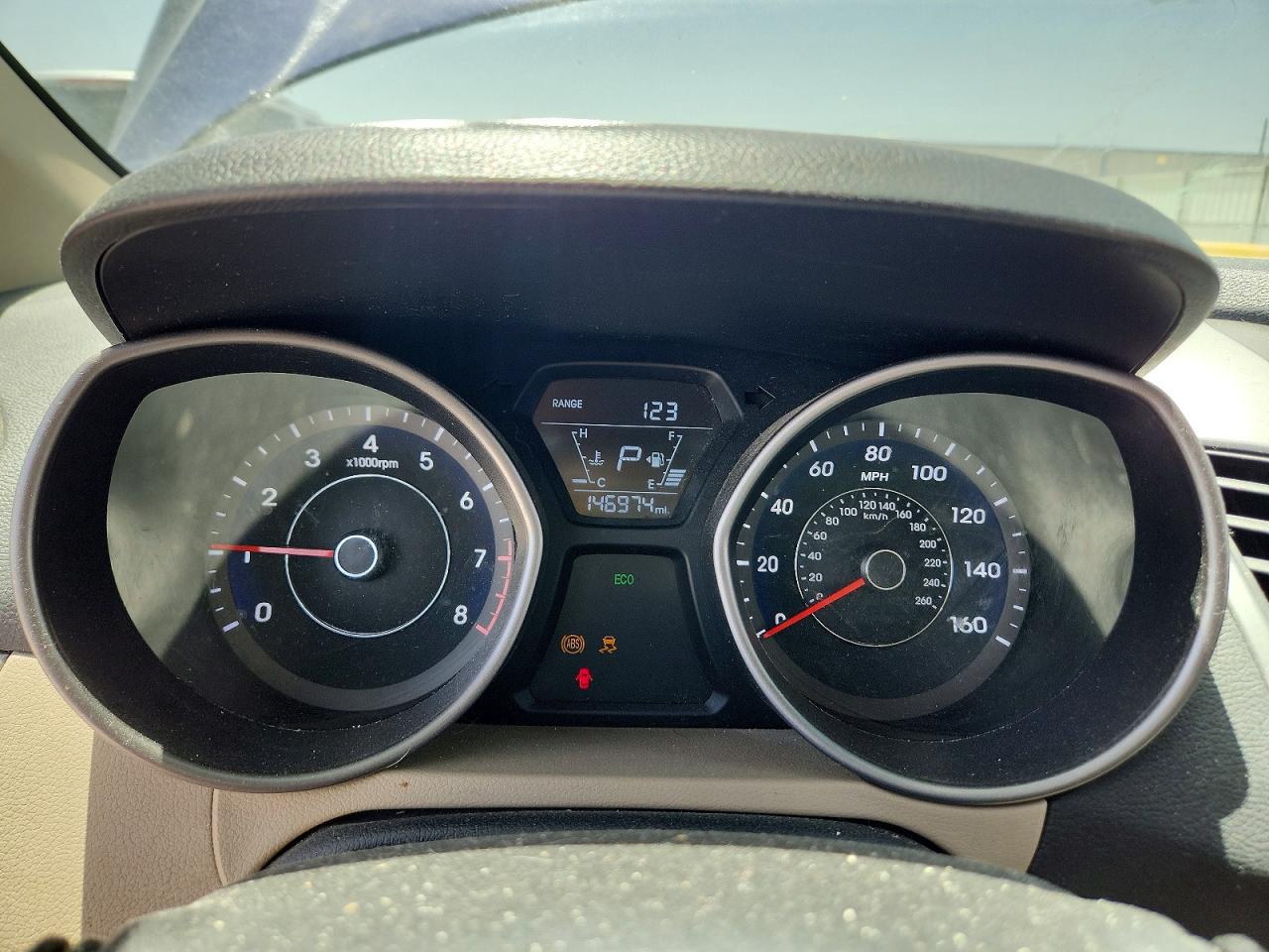 2014 Hyundai Elantra Limited Blue vin: 5NPDH4AE1EH500738