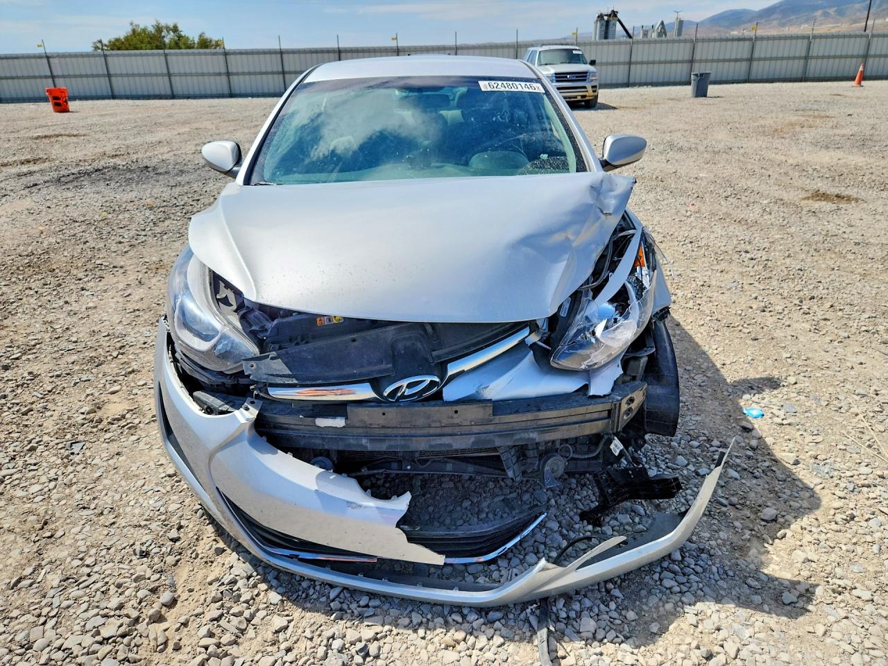 2014 Hyundai Elantra Se Silver vin: 5NPDH4AE1EH501064