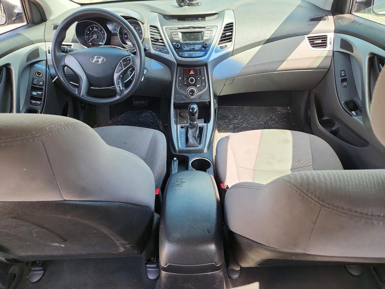 2014 Hyundai Elantra Se Silver vin: 5NPDH4AE1EH501064