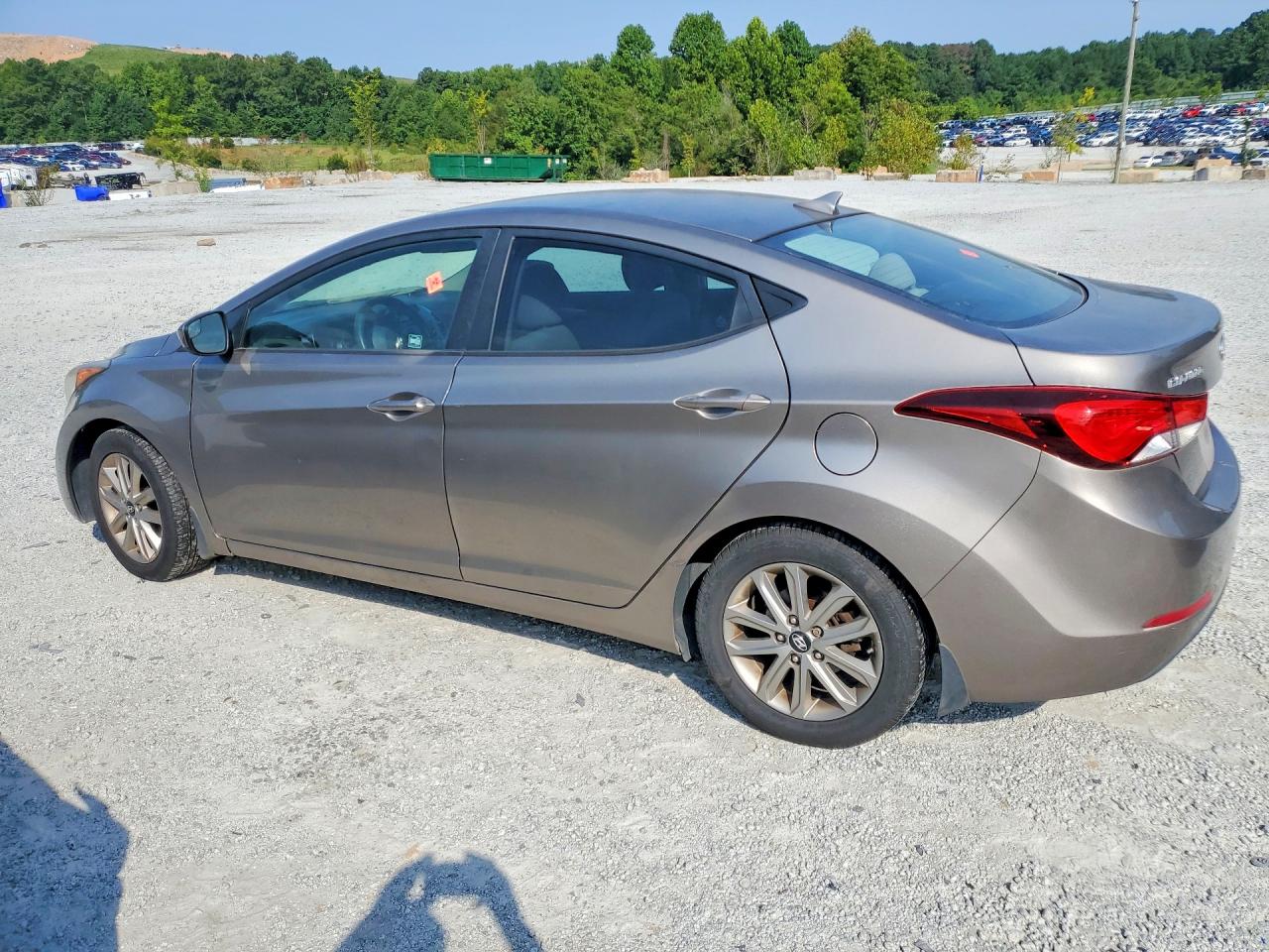 2014 Hyundai Elantra Se Tan vin: 5NPDH4AE1EH501596