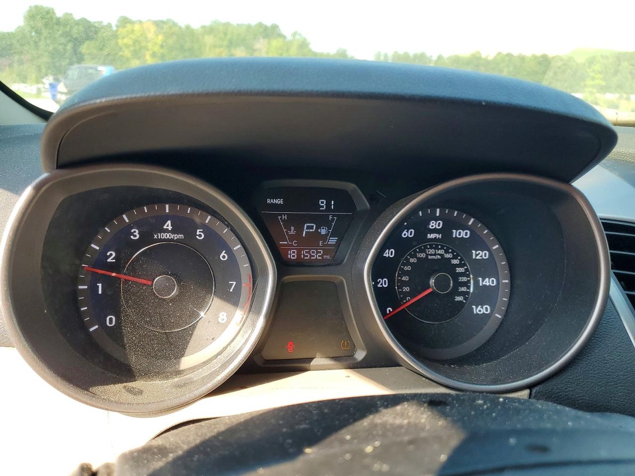 2014 Hyundai Elantra Se Tan vin: 5NPDH4AE1EH501596