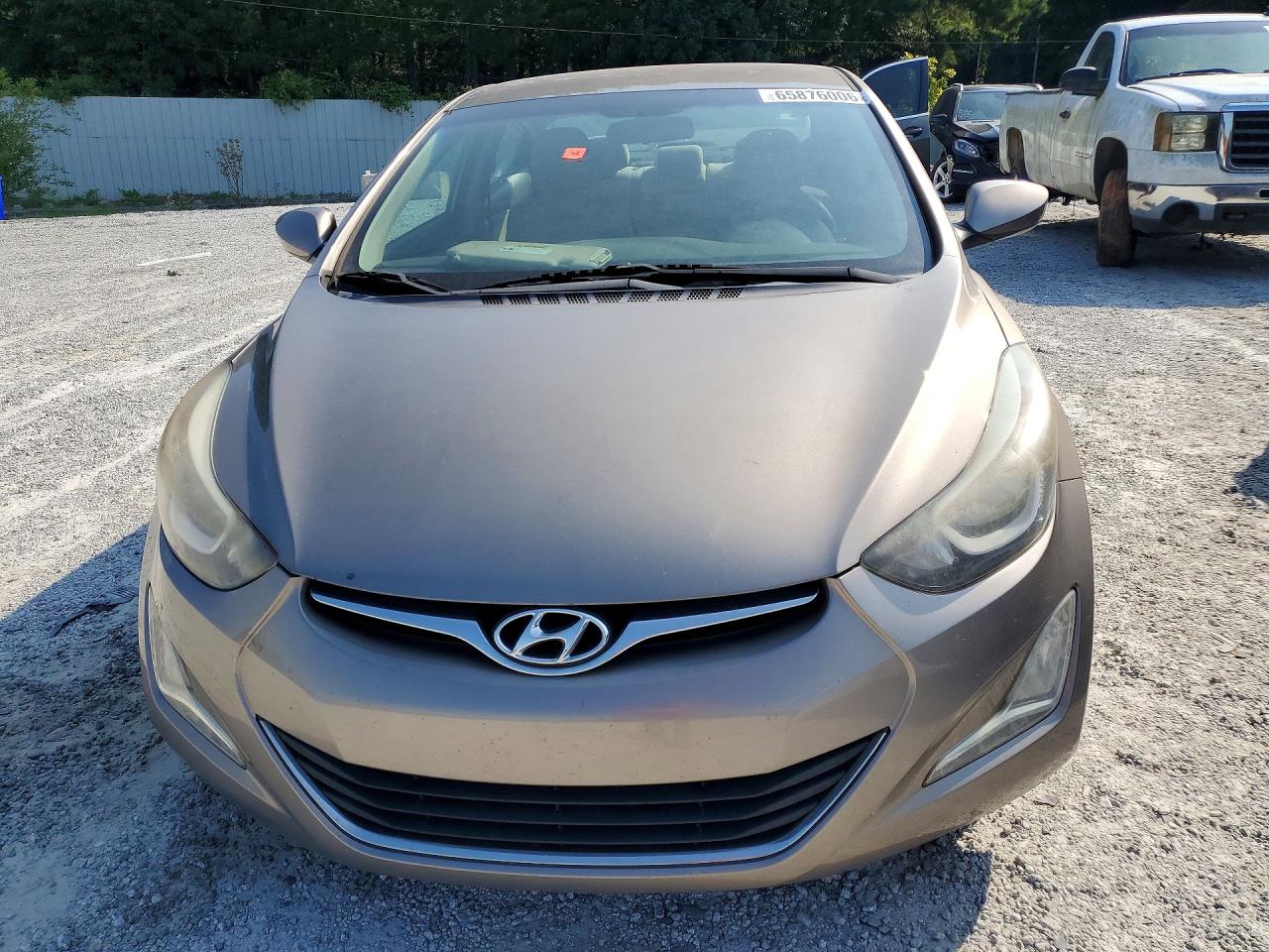 2014 Hyundai Elantra Se Tan vin: 5NPDH4AE1EH501596