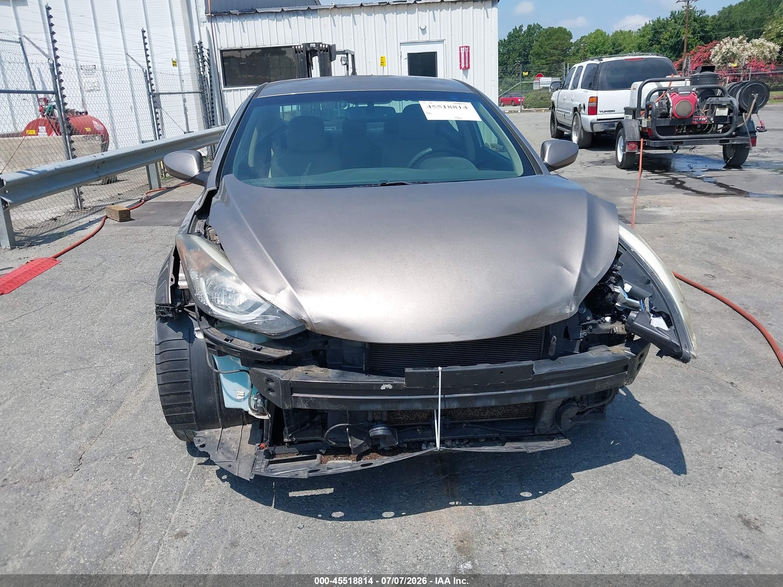 2014 Hyundai Elantra Se Silver vin: 5NPDH4AE1EH501615