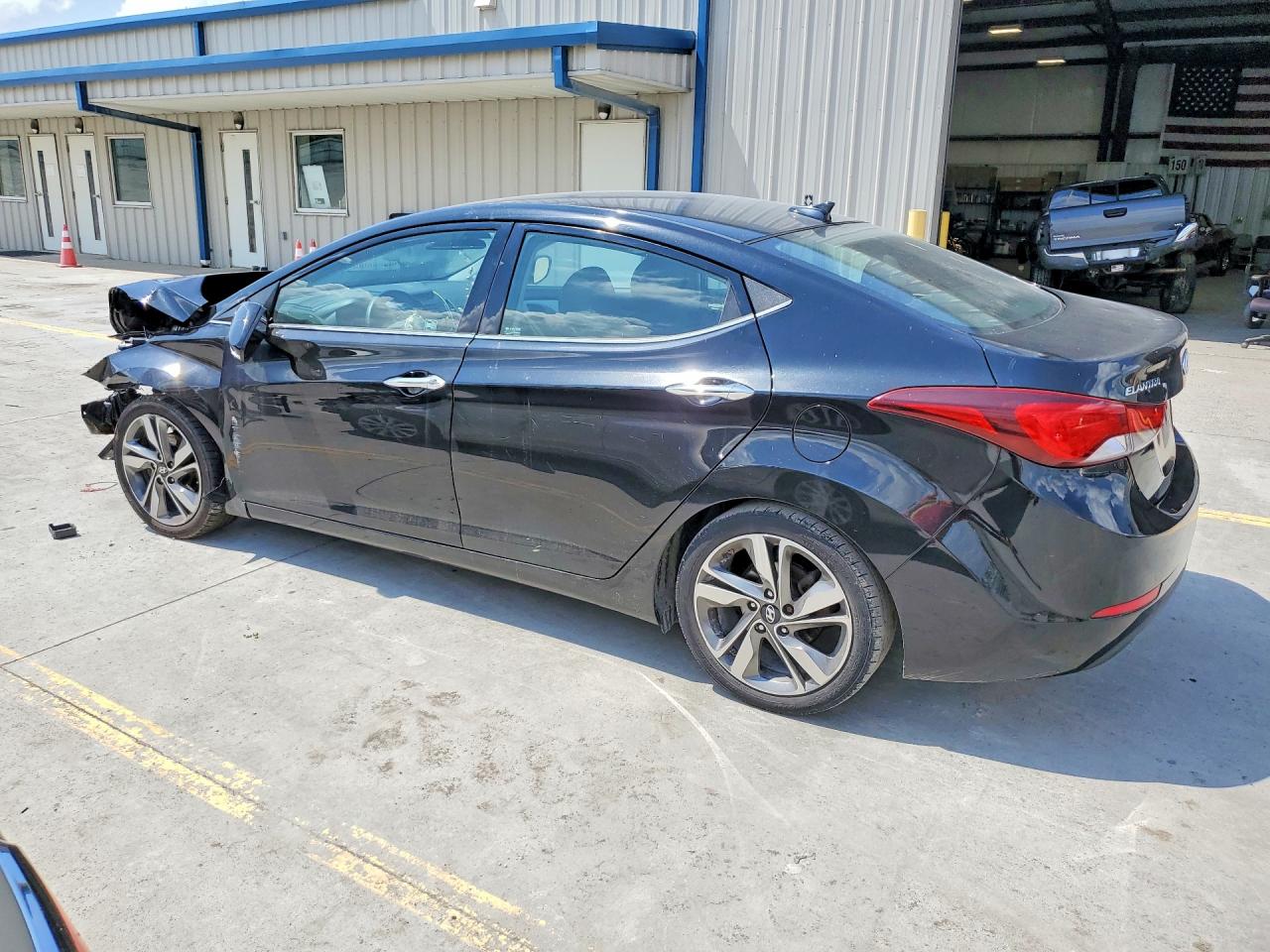2014 Hyundai Elantra Limited Black vin: 5NPDH4AE1EH508791
