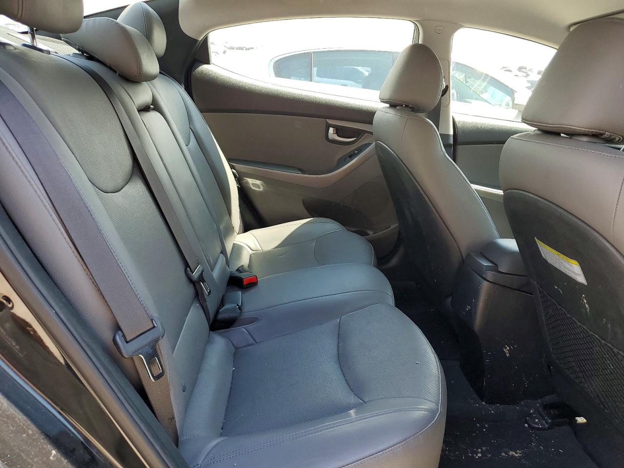 2014 Hyundai Elantra Limited Black vin: 5NPDH4AE1EH508791
