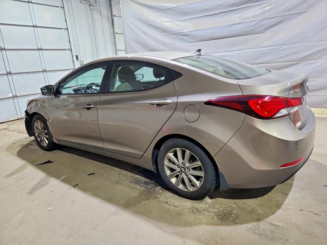 2014 Hyundai Elantra Se Золотой vin: 5NPDH4AE1EH510492