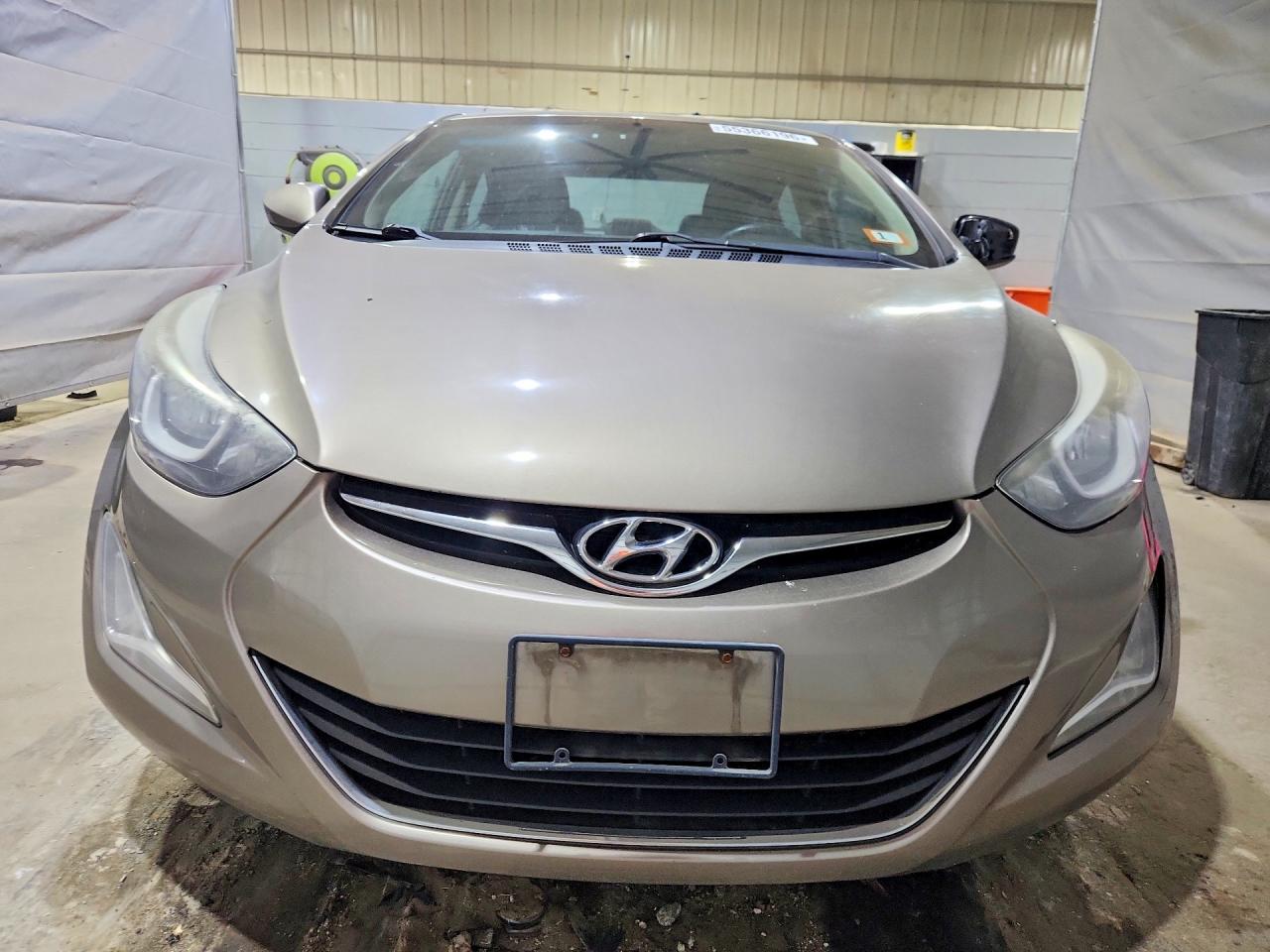 2014 Hyundai Elantra Se Золотой vin: 5NPDH4AE1EH510492