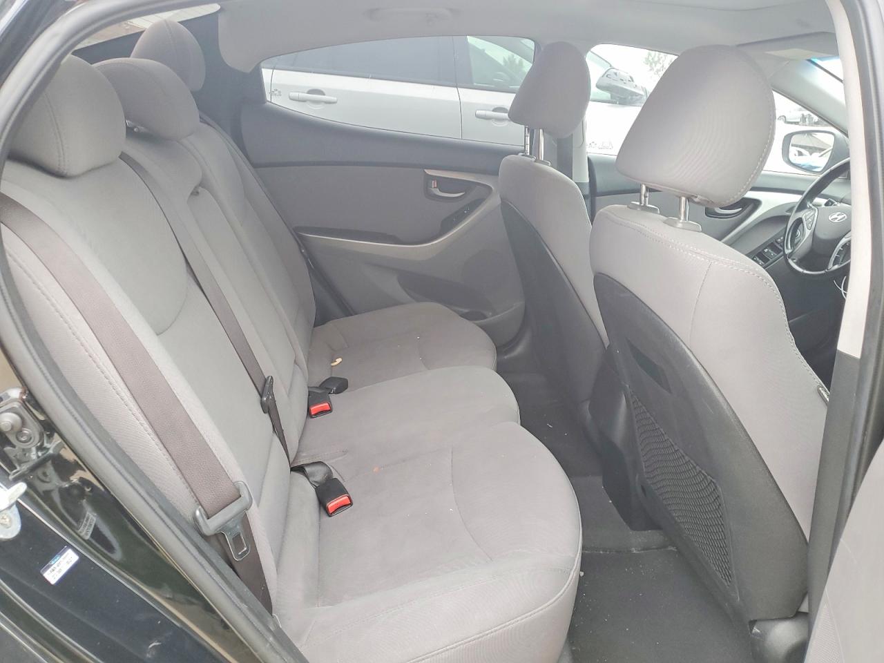 2014 Hyundai Elantra Se Black vin: 5NPDH4AE1EH511710