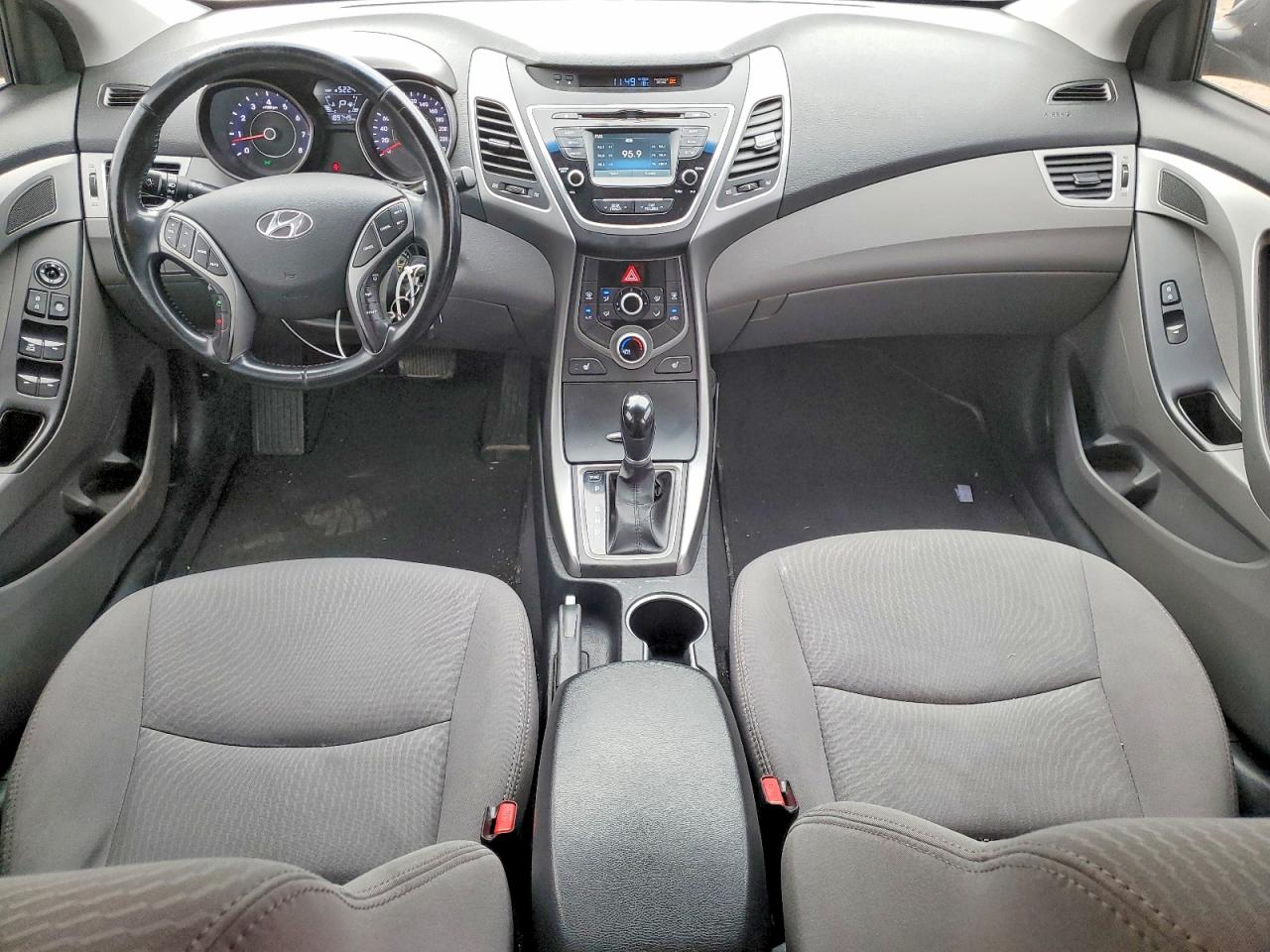 2014 Hyundai Elantra Se Black vin: 5NPDH4AE1EH511710