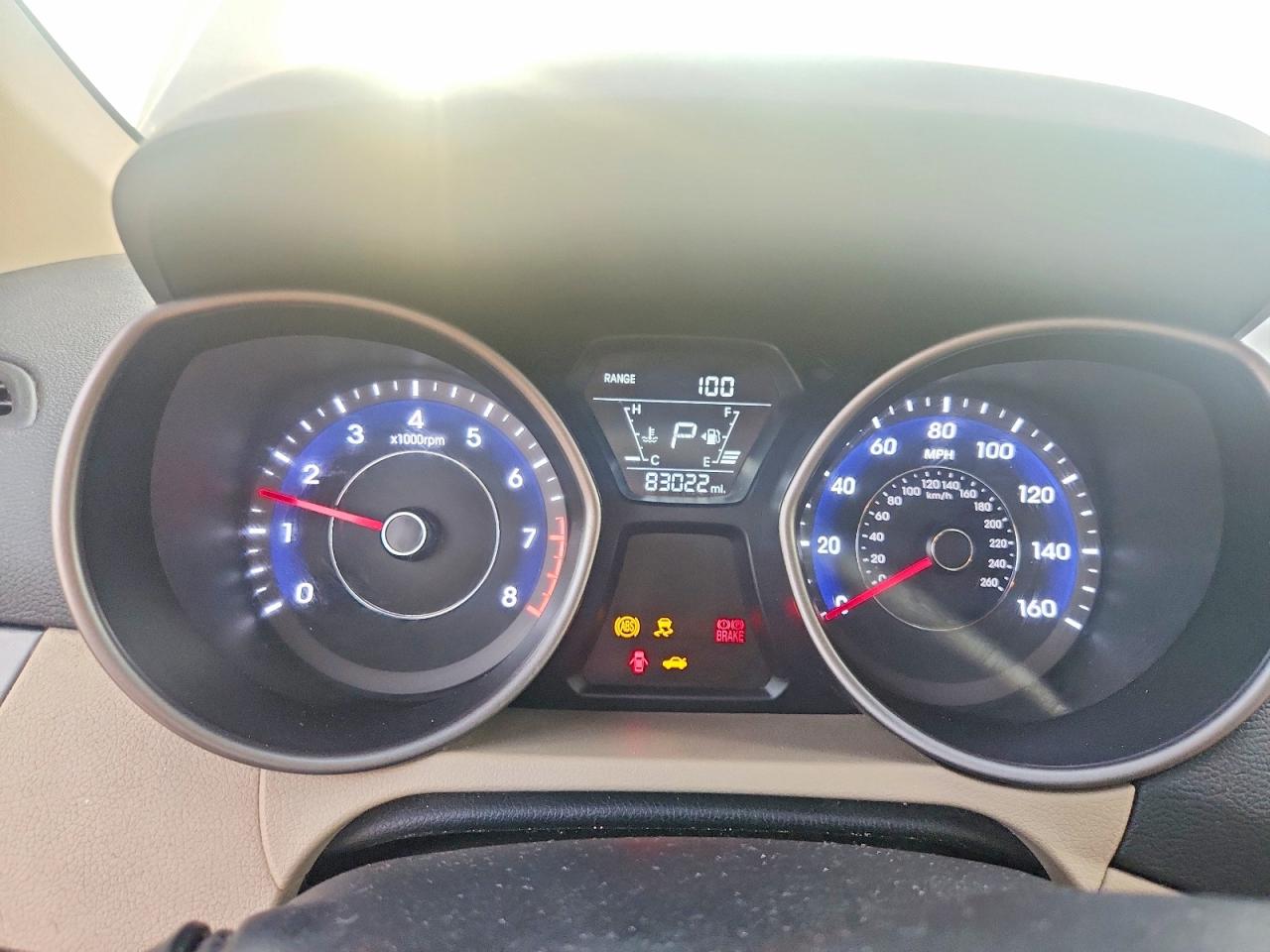 2014 Hyundai Elantra Se Желто-коричневый vin: 5NPDH4AE1EH513988