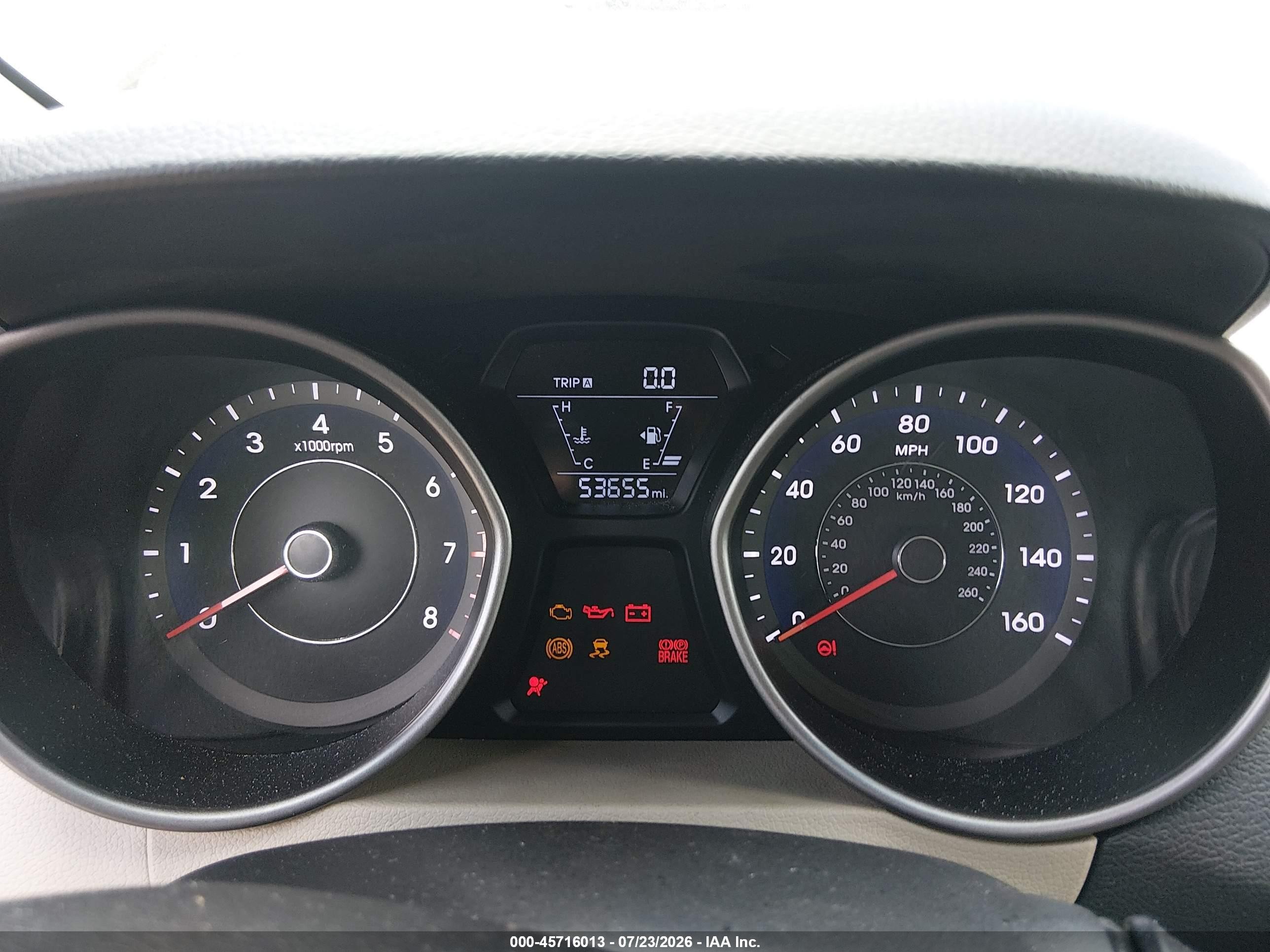 2014 Hyundai Elantra Se Бежевый vin: 5NPDH4AE1EH517328