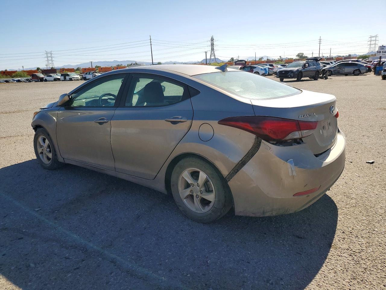 2014 Hyundai Elantra Se Tan vin: 5NPDH4AE1EH518303