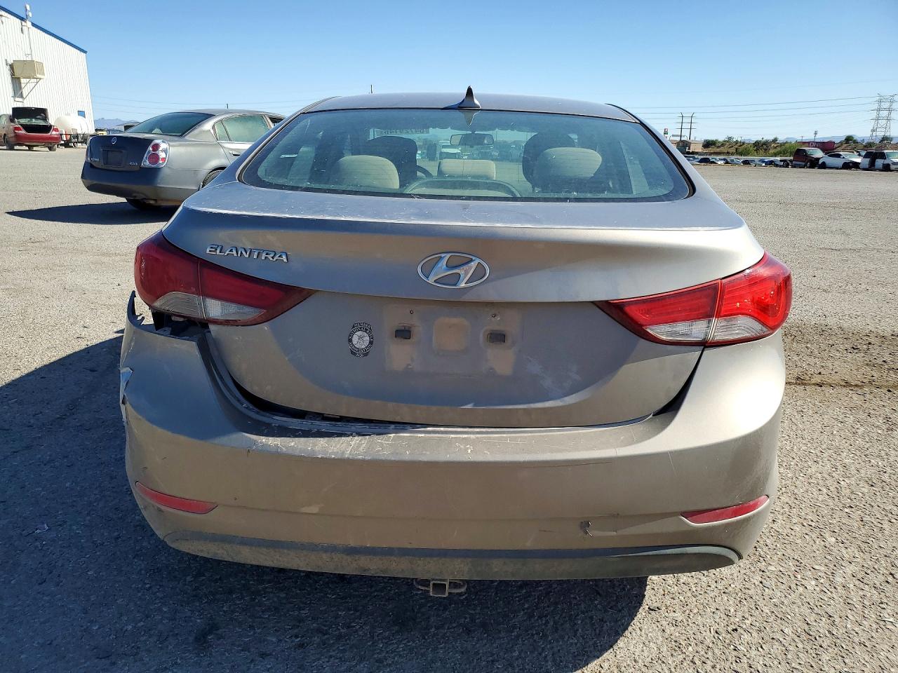 2014 Hyundai Elantra Se Tan vin: 5NPDH4AE1EH518303