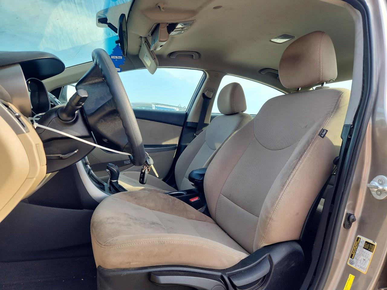 2014 Hyundai Elantra Se Gray vin: 5NPDH4AE1EH520066