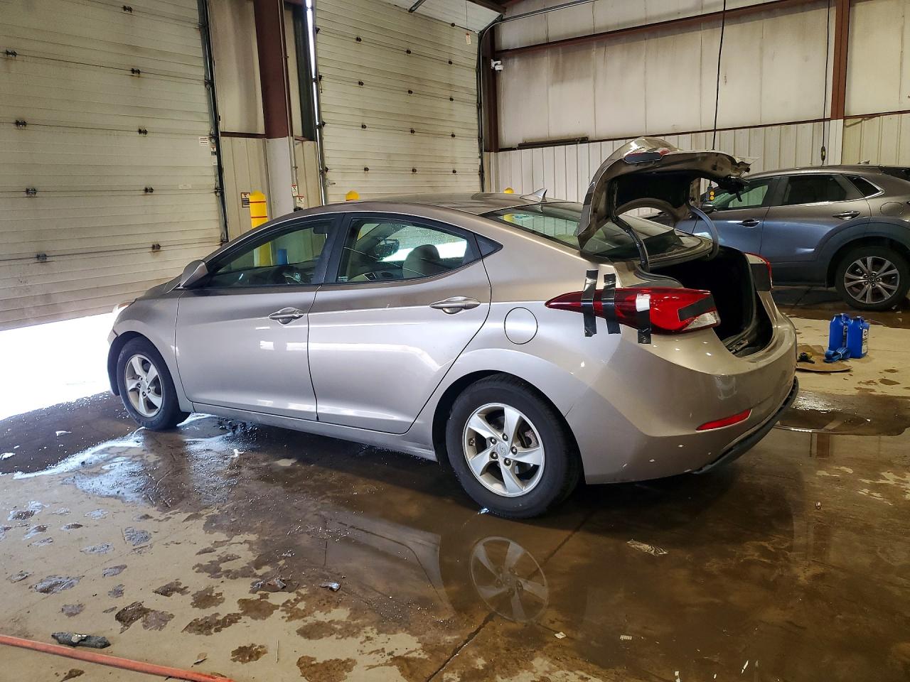 2014 Hyundai Elantra Se Коричневый vin: 5NPDH4AE1EH537532