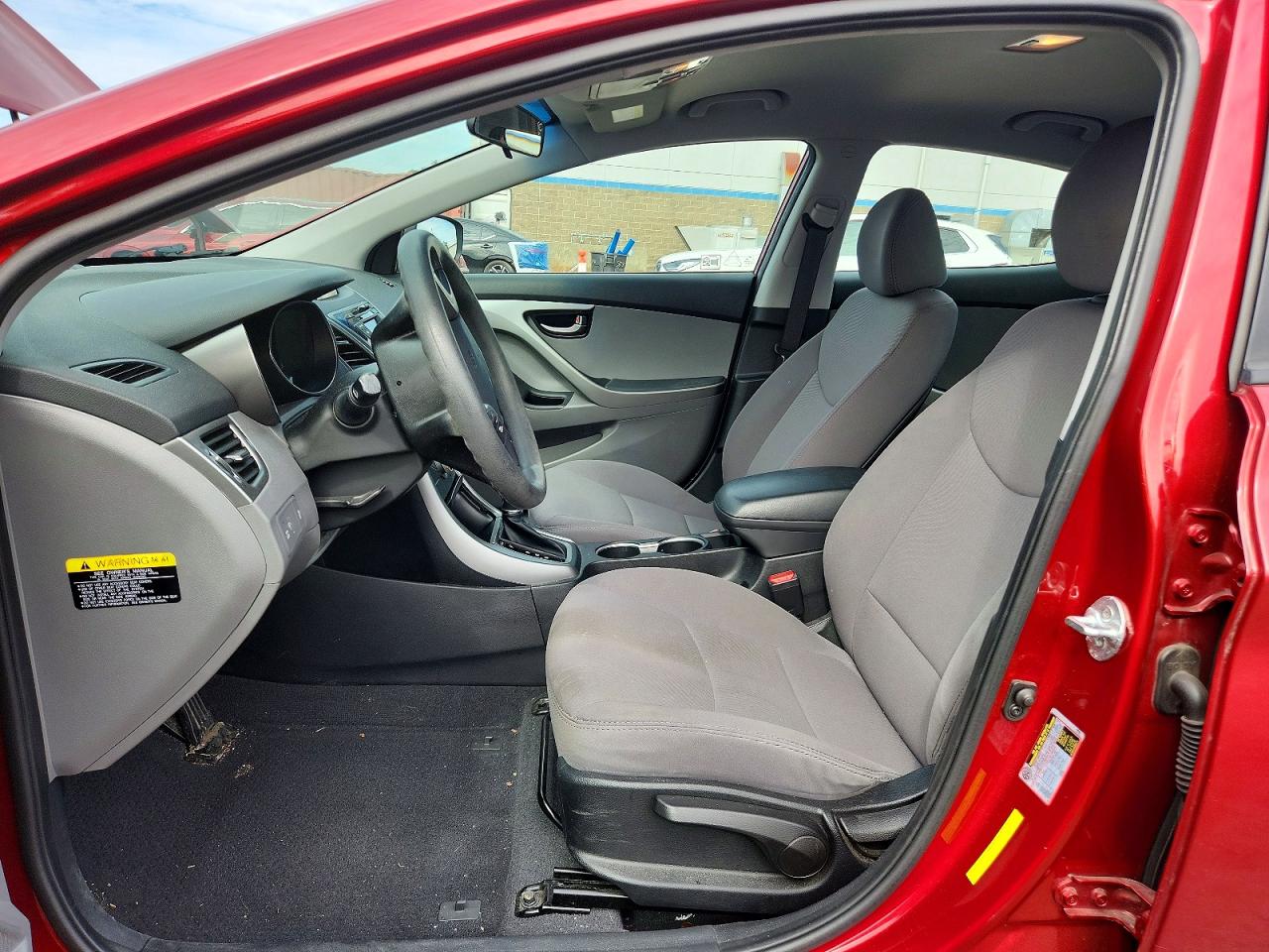 2014 Hyundai Elantra Se Красный vin: 5NPDH4AE1EH541354